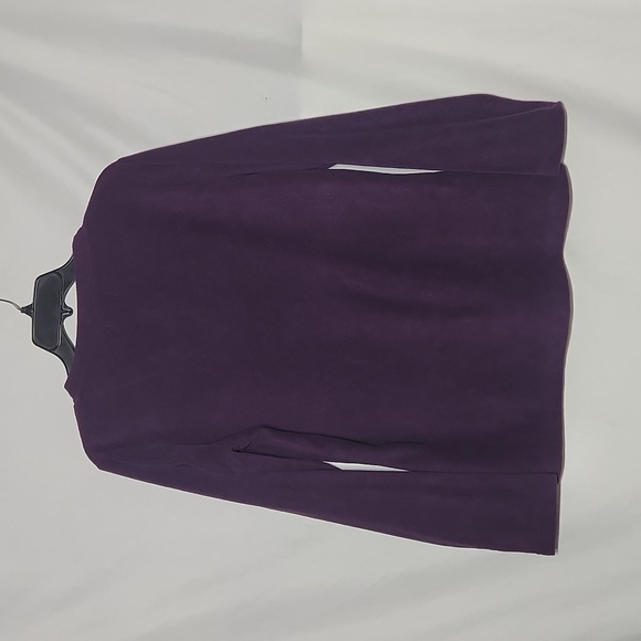 Great Northwest Purple Long Sleeve Fleece Shirt Under Shirt Womens Size Medium - Picture 2 of 4